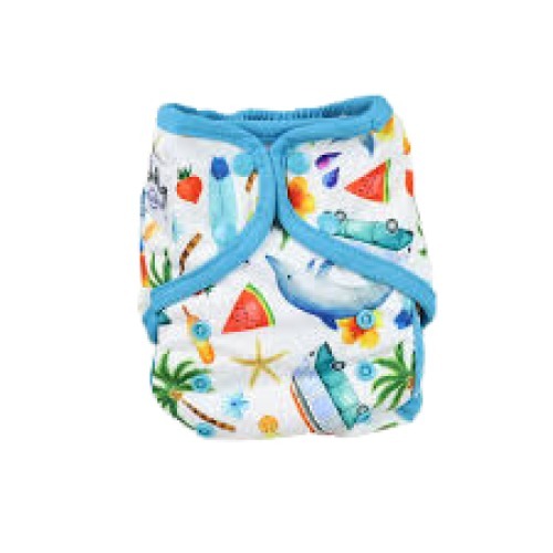 Recyclable Blue With White Cotton Baby Napkin at Best Price in