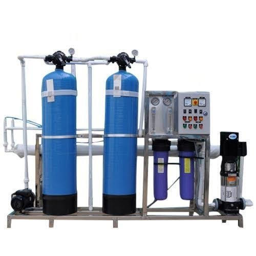 Shree Kitchen Decor - 200 LPH Electric RO Water Purification Plant | Full Automatic, UV Purification, FRP Material, 3 Phase Power Source
