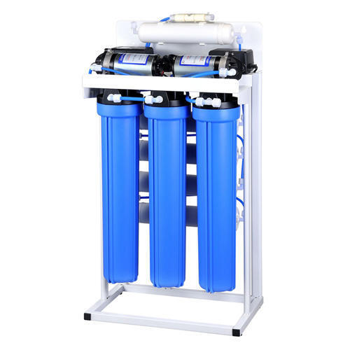 Shree Kitchen Decor RO Plant - 50 LPH Semi-Automatic Water Purification System, Electric FRP Material with 50-55% Max Water Recovery Rate