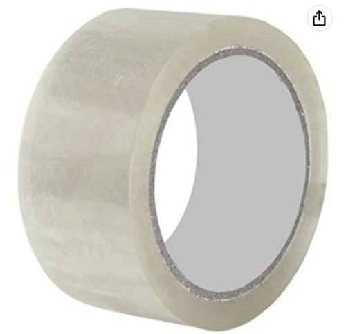 Pvc 60 Meter And 0.5 Mm Thick Plain Transparent Single Sided Cello Tape