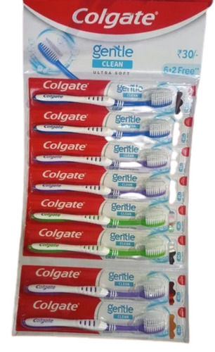 7 Inches Size Light Weight Easy To Use Soft Bristles Colgate Toothbrush