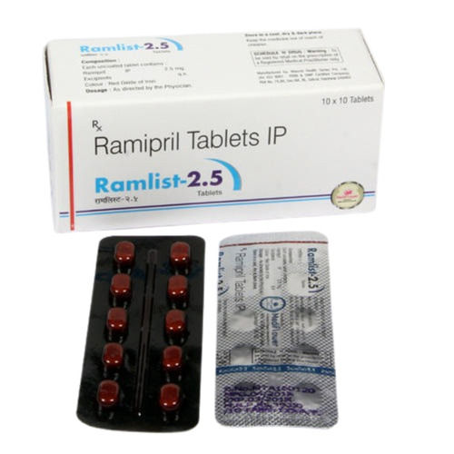 Calcium Sulfate Dihydrate Ramipril Tablet For Treating High Blood Pressure Cool And Dry Place