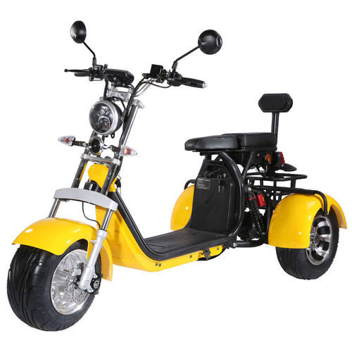 Factory EEC&COC Standard 60V 12AH 2000W Electric Tricycle For Adults