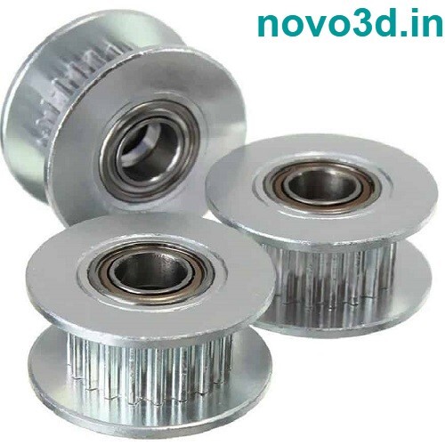 सिल्वर Gt2 आइडलर पुली 3D प्रिंटर के लिए अद्वितीय और सिद्ध मेटल क्वालिटी आइडलर पुली