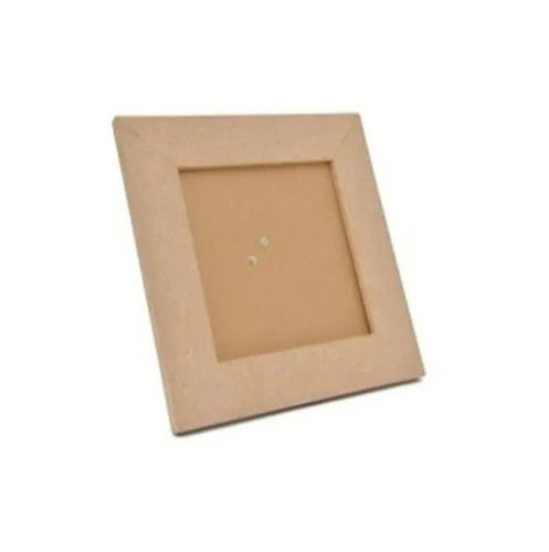 Handmade 6x6 Inch Square DIY MDF Wooden Photo Frame For Home