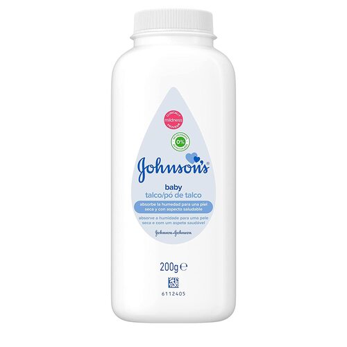 White Johnson And Johnson Baby Talcum Powder, 0.2 Kg