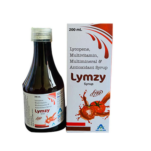 Lymzy Liquid Lycopene Multivitamin Syrup For Improving Health 