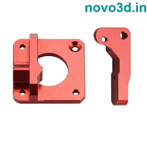 Red Mk8 Aluminum Bowden Extruder 1.75Mm Filament For 3D Printer