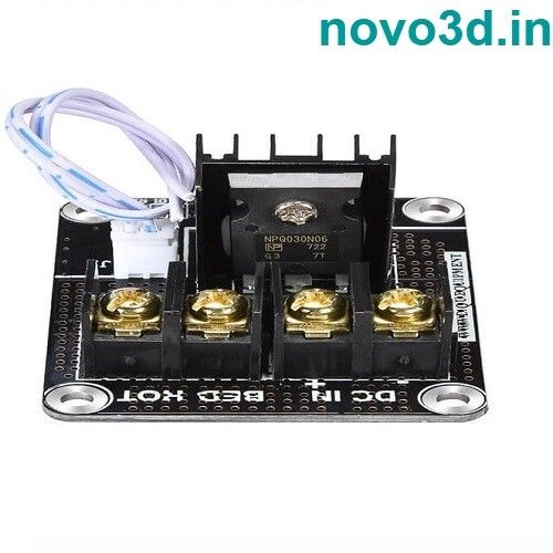 Black Power Module Mosfet Stable 15 Amps For 3D Printer Heat Bed