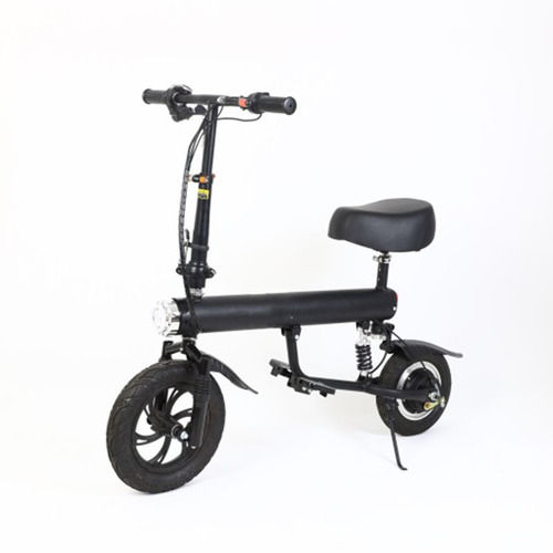 Outdoor Folding Off Road Electric Bike With Seat Equipped Led Lights Ensure Safety