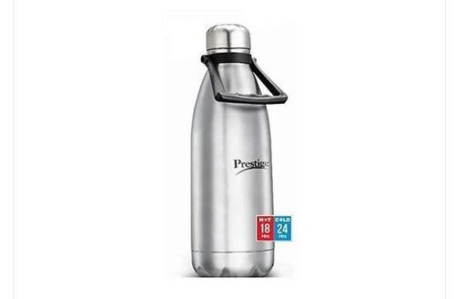 Prestige Stainless Steel Water Bottle PWSL 1500ml - Stainless Steel, 1500ml Capacity, Silver Color, Round Shape | Ideal for Beverage Use