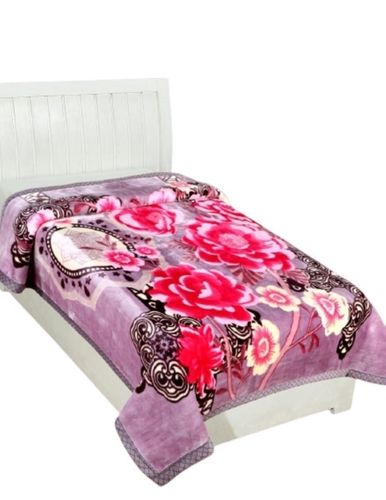 80X105 Inches Multicolour Washable Printed Woven Soft Cotton Blanket For Winters Age Group: Adults