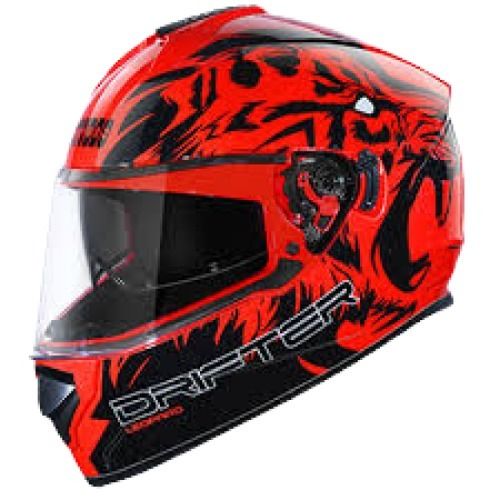 Black With Red Abs Plastic Helmets