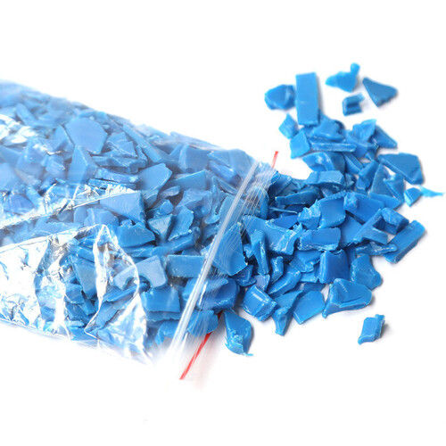 Plastic Blue High Density Polyethylene (Hdpe) Blue Drum Flake Scrap