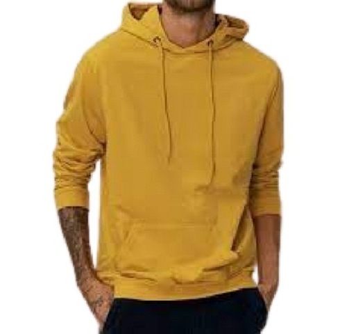 Breathable Full Sleeve Plain Cotton Hoodies T Shirt For Men 