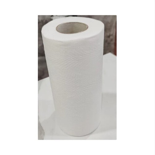 Composited Plain White Kitchen Tissue Papers Rolls Size 0.1 Mm at Best ...