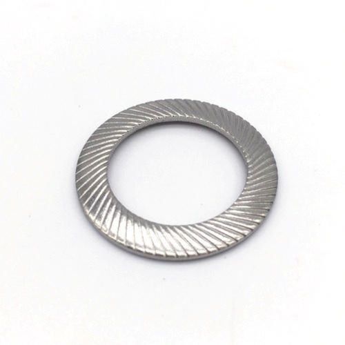 Round Polished Metal Coated Flexible Stainless Steel Wedge Lock Washer Application: Industrial