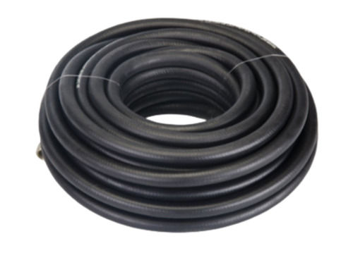 Black 10 Meter Round And Flexible Rubber Hose Pipe For Industrial