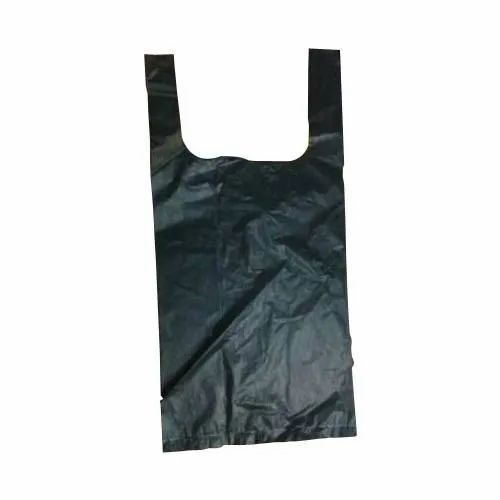 2 Kg Black Polythene Carry Bags With 80 Micron Thickness