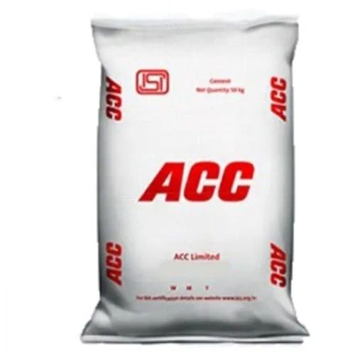 50 Kg Coarse Highly Impermeable Aluminate Acc Cement For Construction Purposes Bending Strength: Strong Binding Long Lasting