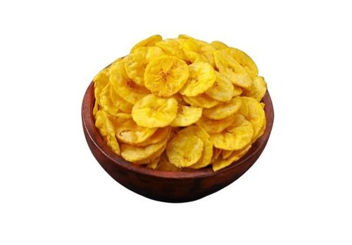 A-Grade Fried Salty Yellow Banana Chips
