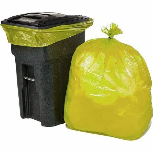 Green Biodegradable Garbage Bag With Load Capcaity 10-20 Kg