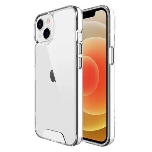 Plain Flexible Soft Transparent Plastic And Rubber Mobile Cover For Protection - 146.7 x 71.5 x 7.7 mm , 360-Degree Protection, Tear-Resistant, Lightweight, Easy to Clean
