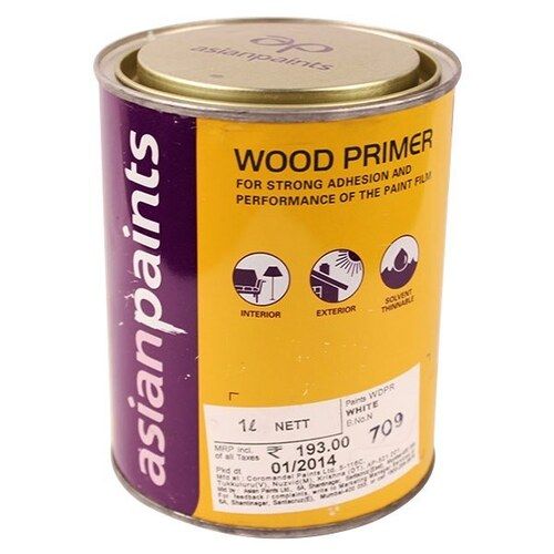 1 Liter Pure And Weather Resistance Matte Finish Liquid Wood Primer Chemical Name: Titanium Dioxide