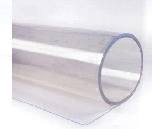 3 Mm Thick 15 Meter Long Glossy Finishing Round Pvc Transparent Sheet Application: Industrial