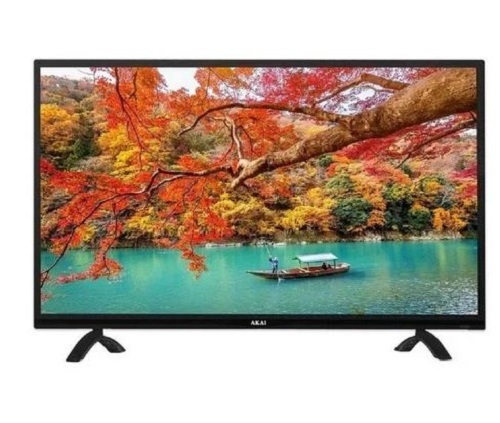 काला 32 इंच और 1366 X 768 पिक्सल एचडीएमआई कनेक्टिविटी स्मार्ट एलईडी टीवी