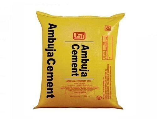 50 Kg Aluminate Fine Powder Ambuja Cement Bag For Construction  Bending Strength: High