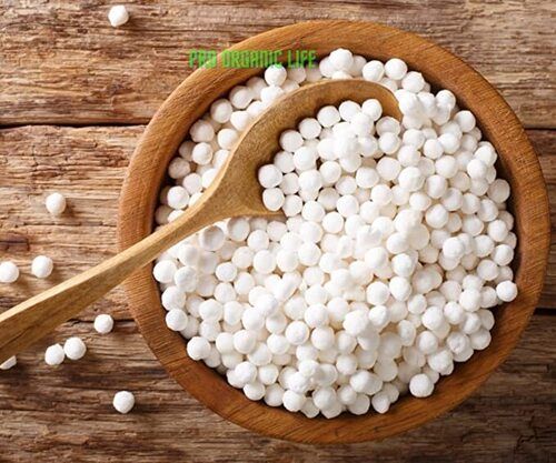 A Grade Round Shape 100% Pure Common Cultivated Sunlight Dried Sago Seed