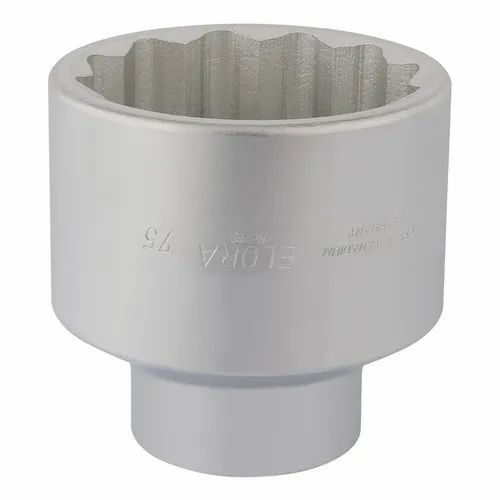 Silver Chrome Vanadium Steel Socket 