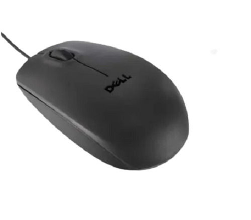 Black 1000 Dpi Three Keys Abs Plastic Optical Computer Mouse 