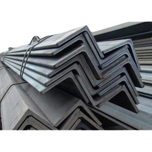 Gray 6 Feet Corrosion-Resistant Galvanized Surface Finish L-Shaped Unequal Angle Mild Steel Angles