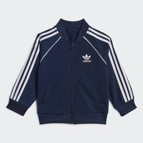 Boys Full Sleeves Blue White School Plain Polyester Track Suit