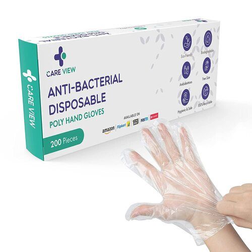 Disposable Hand Poly Gloves For Hospital And Laboratory Use