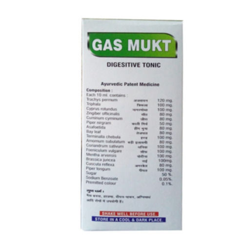 Gas Mukt Ayurvedic Digestive Syrup Dry Place