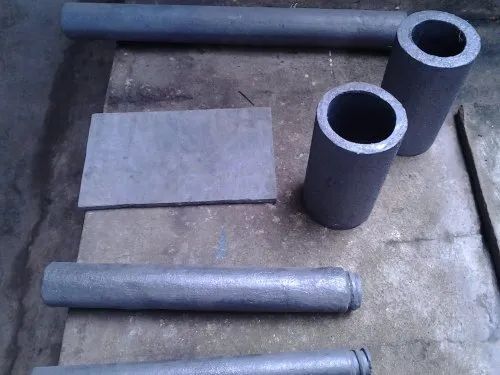 Graphite Medium Pipes With Melting Temperature 1200 Degree C Injection