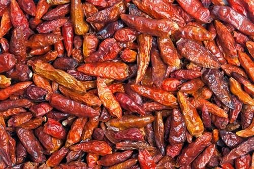 Hottest Whole Dried Birds Eye Chilli Without Stem For Cooking