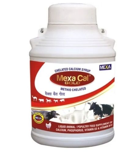 Mexa Cal Gold Chelated Calcium Syrup For Liquid Feed Supplement