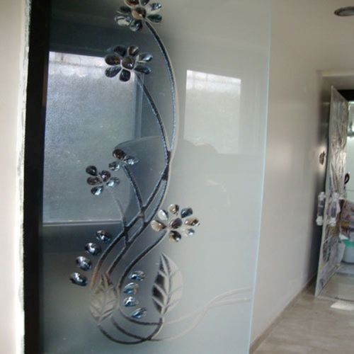 Transparent New Waterproof Low Maintenance Decorative Door Glass