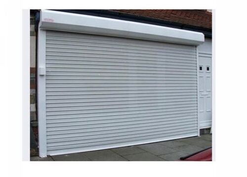 Silver Plain Aluminium Automatic Rolling Shutter