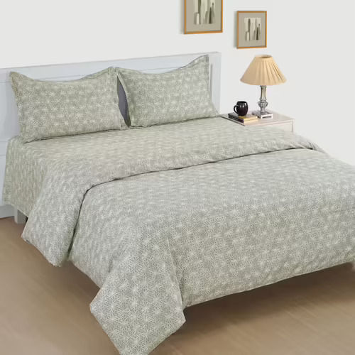 Printed Cotton Double Bedsheets For Home And Hotel Use