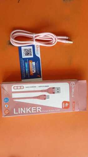 चार्जिंग और डेटा ट्रांसफर उपयोग के लिए रबर डेटा केबल