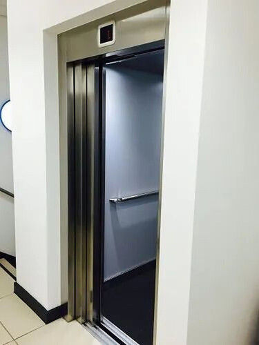 Stainless Steel Swing Telescopic Elevator Door