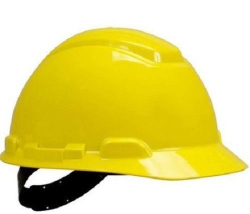 Yellow Strong And Durable Pvc Open Face Industrial Safety Helmet For Construction