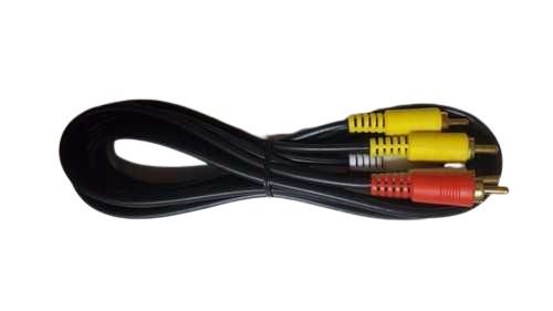 1.5 Meter Long Wire Three Conductor Pvc Plastic 3 Rca Cable