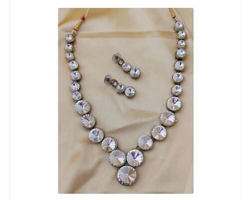 Casual Wear Jewellery Necklace Set With Earrings