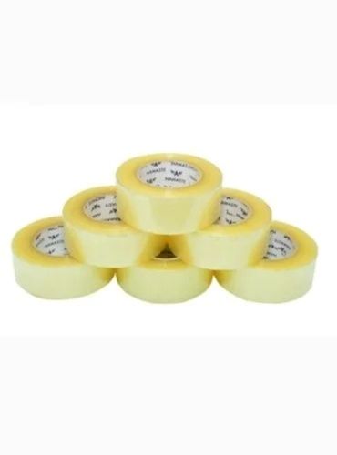  Good Seal Strength Single-Sided Adhesive Plain Acrylic Transparent Bopp Tape  Length: 60-65  Meter (M)